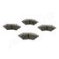 Japanparts PA-2024AF Brake Pad Set | перед | - 1