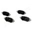Japanparts PA-2024AF Brake Pad Set | перед | - 3