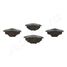 Japanparts PP-0019AF Brake Pad Set | зад | - 1