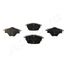 Japanparts PP-0019AF Brake Pad Set | зад | - 2