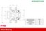 FAG 713 6271 10 Bearing Kit | зад лев | - 2