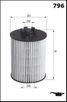 MECAFILTER ELH4477 Фильтр масляный вставка - 1