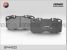 Fenox BP44022 Колодки тормозные дисковые | перед прав/лев | HCV - 2