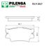 Pilenga FD-P 3317 Снят с производства Колодки тормозные дисковые | зад, прав, лев | - 2