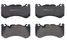 Brembo P 50 142 Колодки тормозные дисковые | перед | - 1