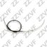 ZZVF ZVTC016 Трос стояночного тормоза VW polo IV (9n1, 9n3) (01-08), skoda fabia II (5j2) (06-…) - 1