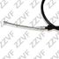 ZZVF ZVTC016 Трос стояночного тормоза VW polo IV (9n1, 9n3) (01-08), skoda fabia II (5j2) (06-…) - 2