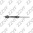 ZZVF ZVPV209 Привод передний правый (R) land rover range rover III (lm) (02-12) - 2