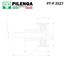Pilenga PT-P 2527 Ролик натяжитель ремня ГРМ обводной - 2