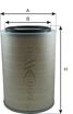 GoodWill AG 1108 Фильтр воздушный (внешний) HCV - 2