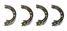 Brembo S 28 519 Колодки тормозные стояночного тормоза | зад | - 3