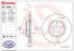 Brembo 09.C654.11 Диск тормозной UV Coated | перед | - 2
