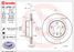 Brembo 09.9793.21 Диск тормозной UV Coated | зад | - 2