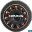 Krauf SDH5866PN Бендикс стартера - 2