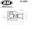 BM CV 1262 Шрус внутренний | перед лев | - 2