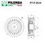 Pilenga PT-P 2514 Ролик ремня обводной - 2