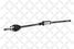 Stellox 158 2079-SX Привод правый 1148mm abs, 21060 Opel | перед | - 1
