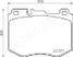 Japanparts PA-0516AF Колодки тормозные дисковые | перед | - 1