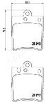 Japanparts PP-0504AF Колодки тормозные дисковые | перед | - 1