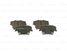 Bosch 0 986 494 678 Колодки тормозные дисковые bosch | зад | - 2