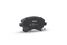 METACO 3000-046 Колодки тормозные дисковые | перед | - 2