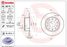 Brembo 08.D616.11 Диск тормозной UV Coated | зад | - 1