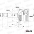 Miles GA20664 Шрус hyundai solaris/kia RIO ii-iii 05- нар. (+abs) - 1