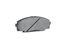 METACO 3000-353 Колодки тормозные передние к-кт | перед | - 3