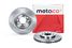 METACO 3050-127 Диск тормозной передний вентилируемый | перед | - 3