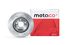 METACO 3050-223 Диск тормозной передний вентилируемый - 1