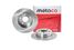 METACO 3060-180 Диск тормозной задний | зад | - 2