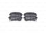 Bosch 0 986 494 887 Колодки тормозные дисковые | зад | - 1