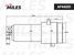 Miles AP44051 Насос топливный VW golf 3/passat -96/t4 -03 3 bar 100 l/h - 2