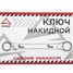 ARNEZI R1020809 Ключ накидной 8х9мм - 4