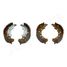 Japanparts gf0208af Колодки торм.бараб.Corsa d (s07)  Fiat GR. punto 1.2  - 1