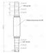 Trialli EPC 404550-45250 Переходник ступенчатый 40/45/50 l=450 с виброкомп-м 45х250 (нерж. алюм. сталь) - 3