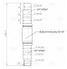 Trialli EPC 505560-50150 Переходник ступенчатый 50/55/60 l=350 с виброкомп-м 50х150 (нерж. алюм. сталь) - 3