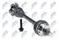 NTY NPWAU023 Полуось Audi A6 2.0tdi,2.0tfsi,2.0fsi,3.2fsi 04-11 акпп передняя левая | перед лев | - 2
