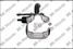 Mando EX571003E030 Насос ГУР - 3