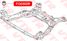 VTR FO0302R Сайлентблок подрамника передней подвески, передний - 2