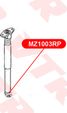 VTR MZ1003RP Полиуретановый сайлентблок амортизатора задней подвески - 2