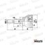 Miles GA20712 Шрус opel astra j 1.3cdti-1.8 10- нар. - 1
