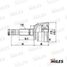 Miles GA20660 Шрус hyundai solaris/kia RIO III 10- нар. - 1