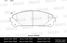 Miles E500439 Колодки тормозные lexus RX 09-/toyota highlander 07- передние Ceramic - 2