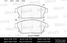 Miles E500096 Колодки тормозные chevrolet cruze/opel astra j 16 10- передние Ceramic - 1