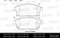 Miles E500096 Колодки тормозные chevrolet cruze/opel astra j 16 10- передние Ceramic - 2