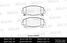 Miles E400416 Колодки тормозные honda accord 2.0/2.4 акпп 08- передние - 1