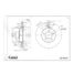 GANZ GIJ10037 Диск тормозной передний ford Focus III/C-Max II / volvo V40 12> | перед | - 3