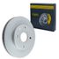 GANZ GIJ06081 Диск тормозной передний с покрытием chevrolet Lacetti/Epica/Rezzo /Vent D=256mm - 1