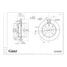 GANZ GIJ06081 Диск тормозной передний с покрытием chevrolet Lacetti/Epica/Rezzo /Vent D=256mm - 3